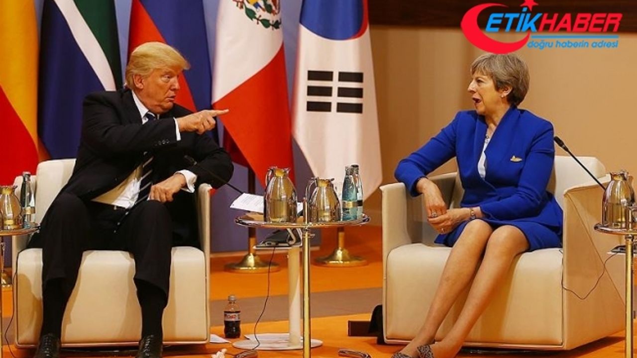 Theresa May, Trump ile görüştü