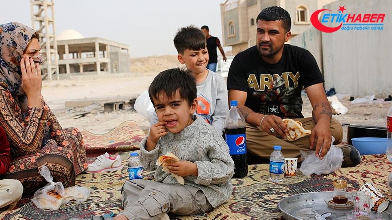 Kerkük'ten Erbil'e kaçan aileler yardım bekliyor
