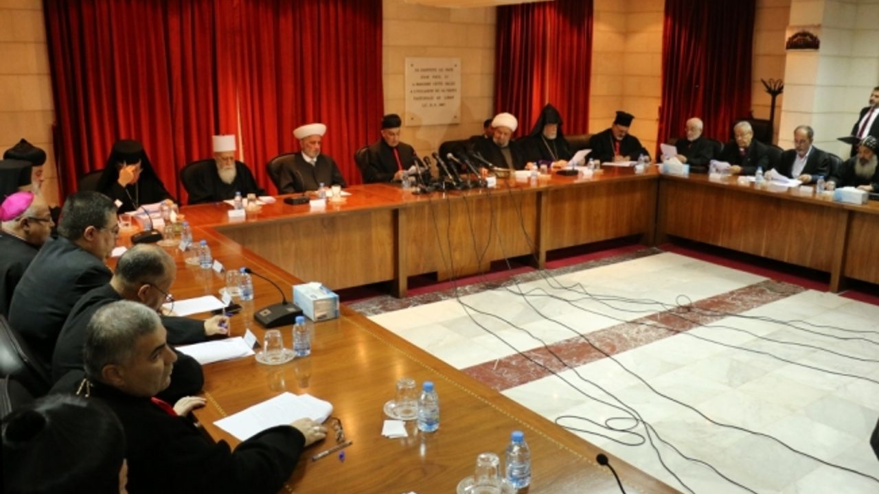 Lübnan'daki Müslüman ve Hristiyan din adamlarından Kudüs Zirvesi