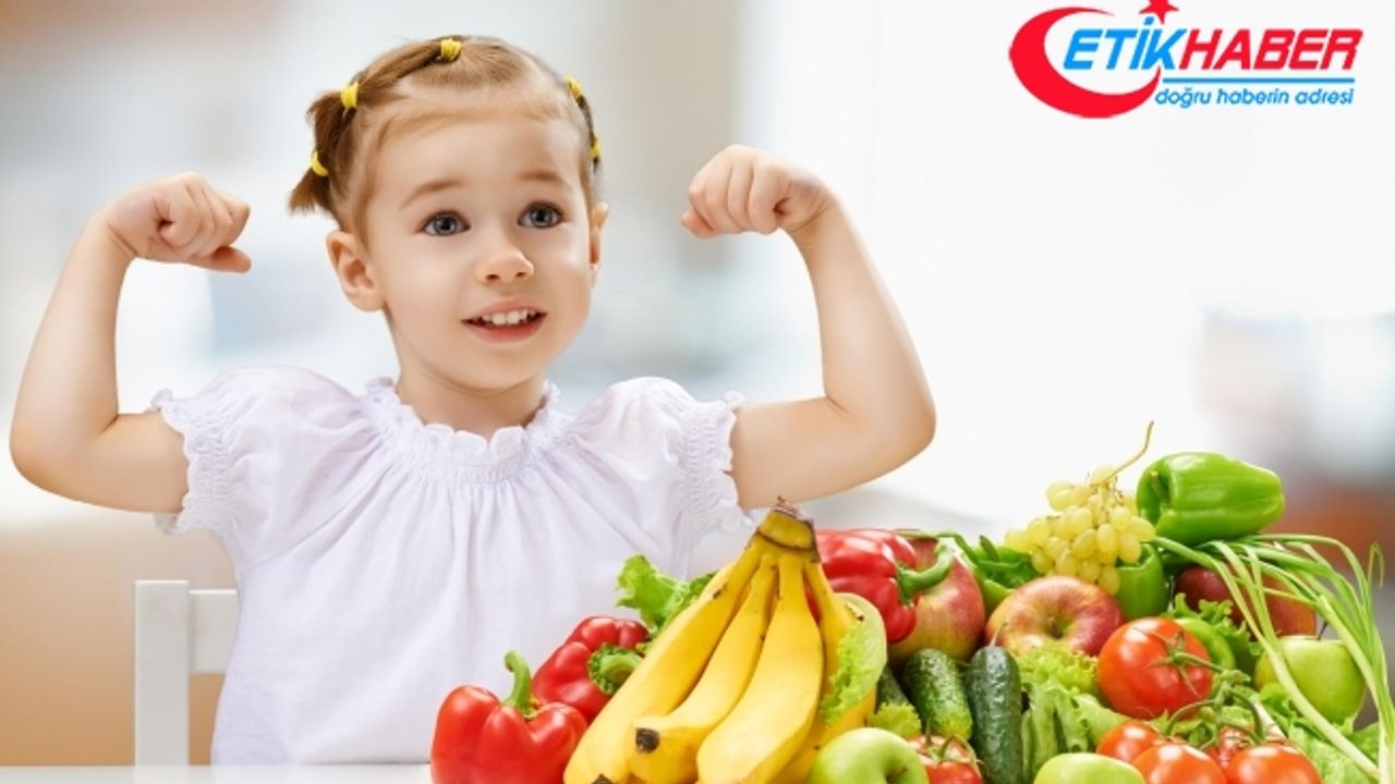 Sağlıklı beslenme çocukları mutlu ediyor