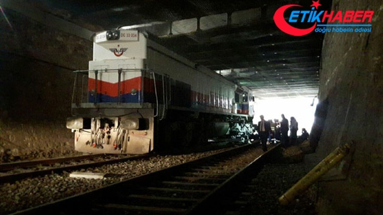 Aydın'da yük treni raydan çıktı, seferler durduruldu