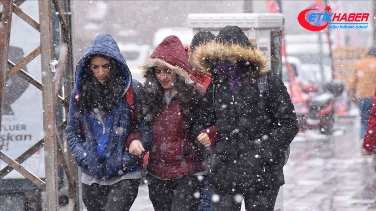 Doğu Anadolu'da 4 ilde kar yağışı bekleniyor