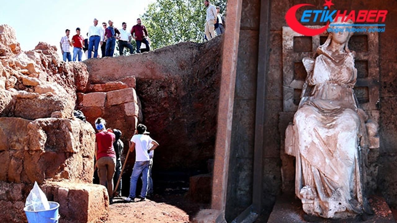 'Ana Tanrıça Kibele' heykelinin bulunduğu kalede, kazılar yeniden başlayacak