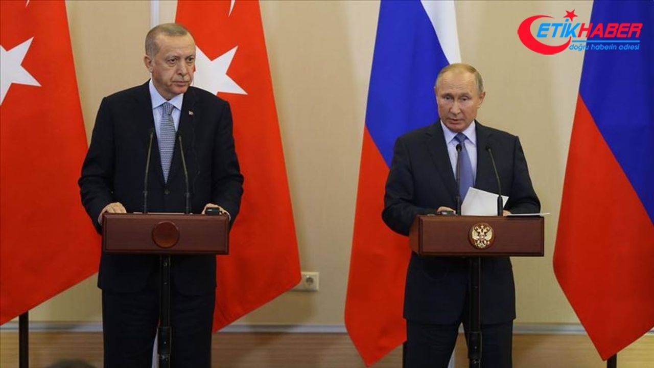 Cumhurbaşkanı Erdoğan, Rusya Devlet Başkanı Putin'le telefonda görüştü