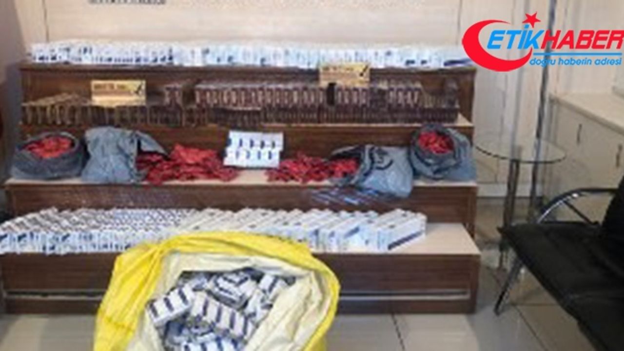 Gaziantep'te 2 bin 300 paket kaçak sigara ele geçirildi