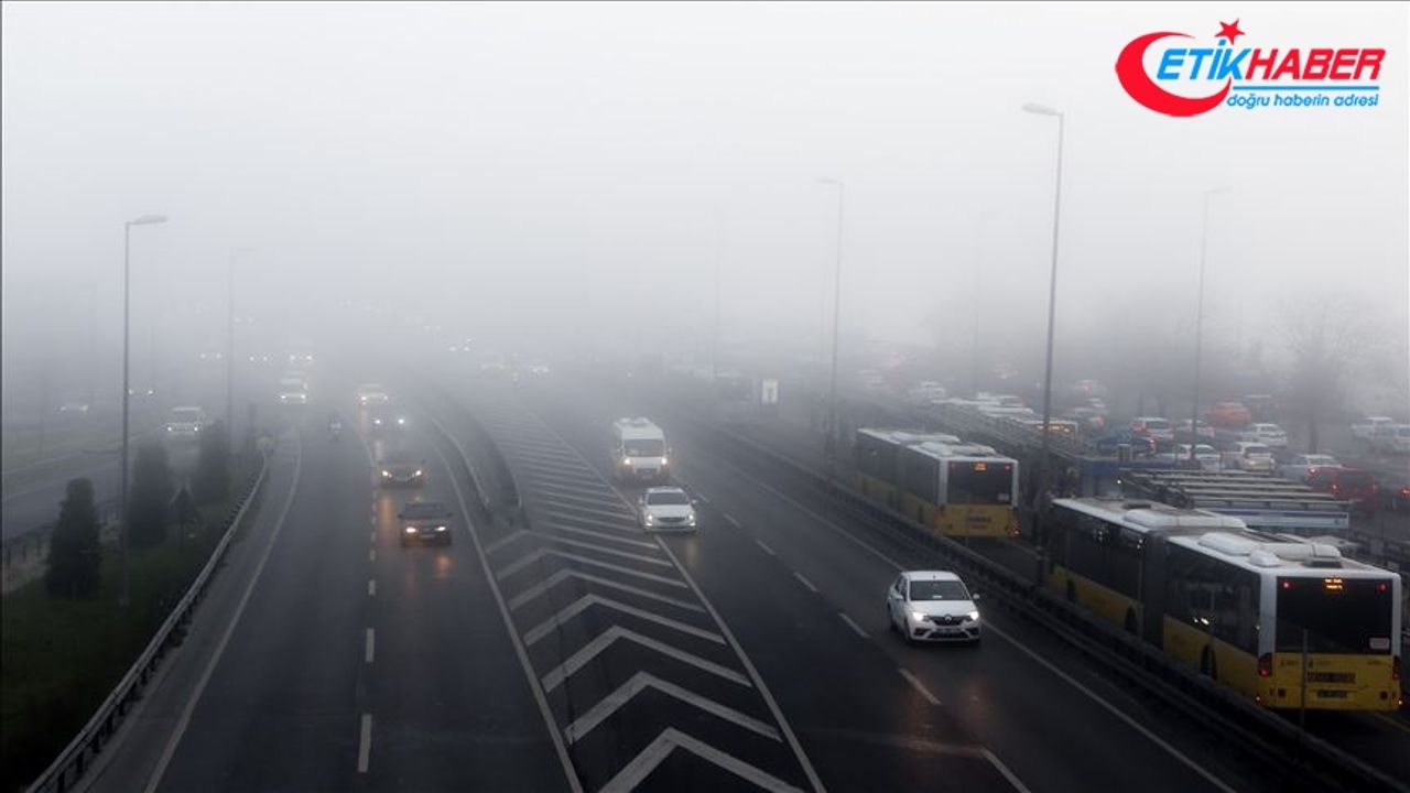 İstanbul'da yoğun sis etkili oluyor