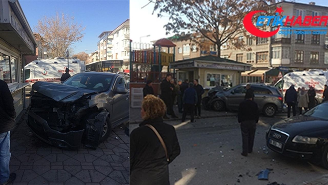Ankara korkutan kaza: 7 yaralı