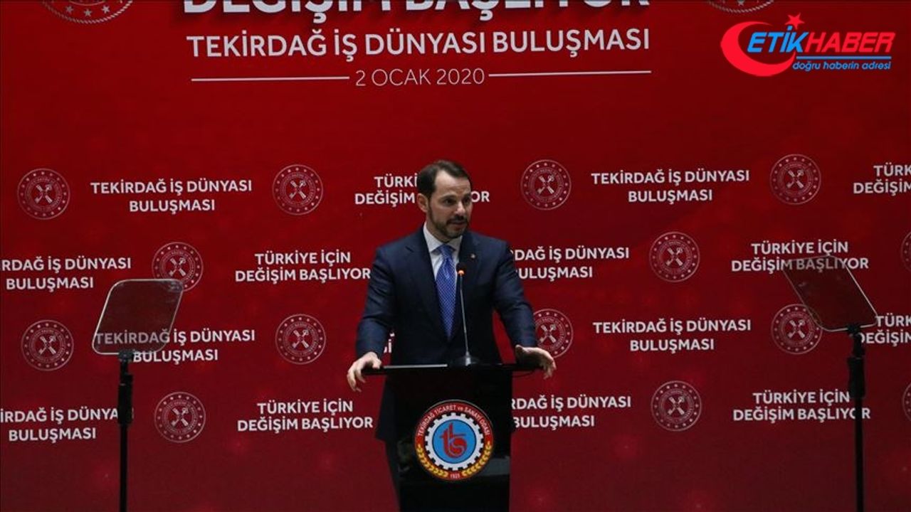 Hazine ve Maliye Bakanı Albayrak: İstihdama dayalı büyüme modeliyle değişim sürecini başlatacağız