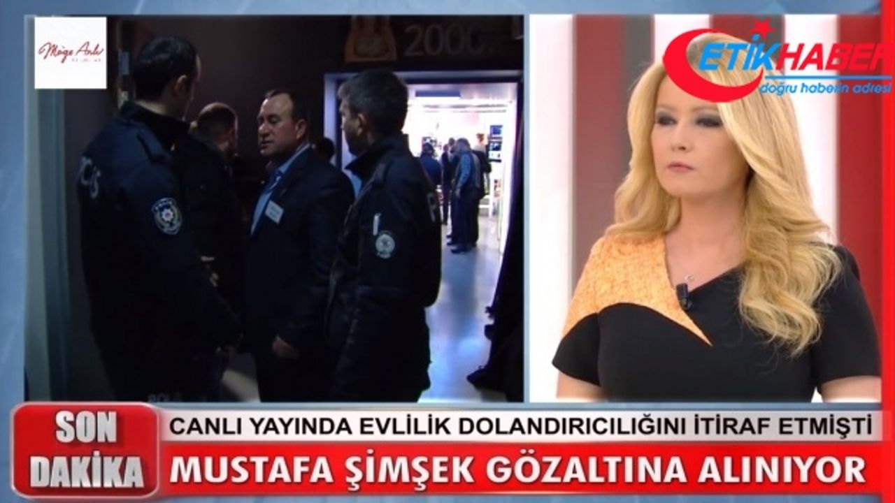Sahte evlilik çetesi liderine canlı yayında gözaltı