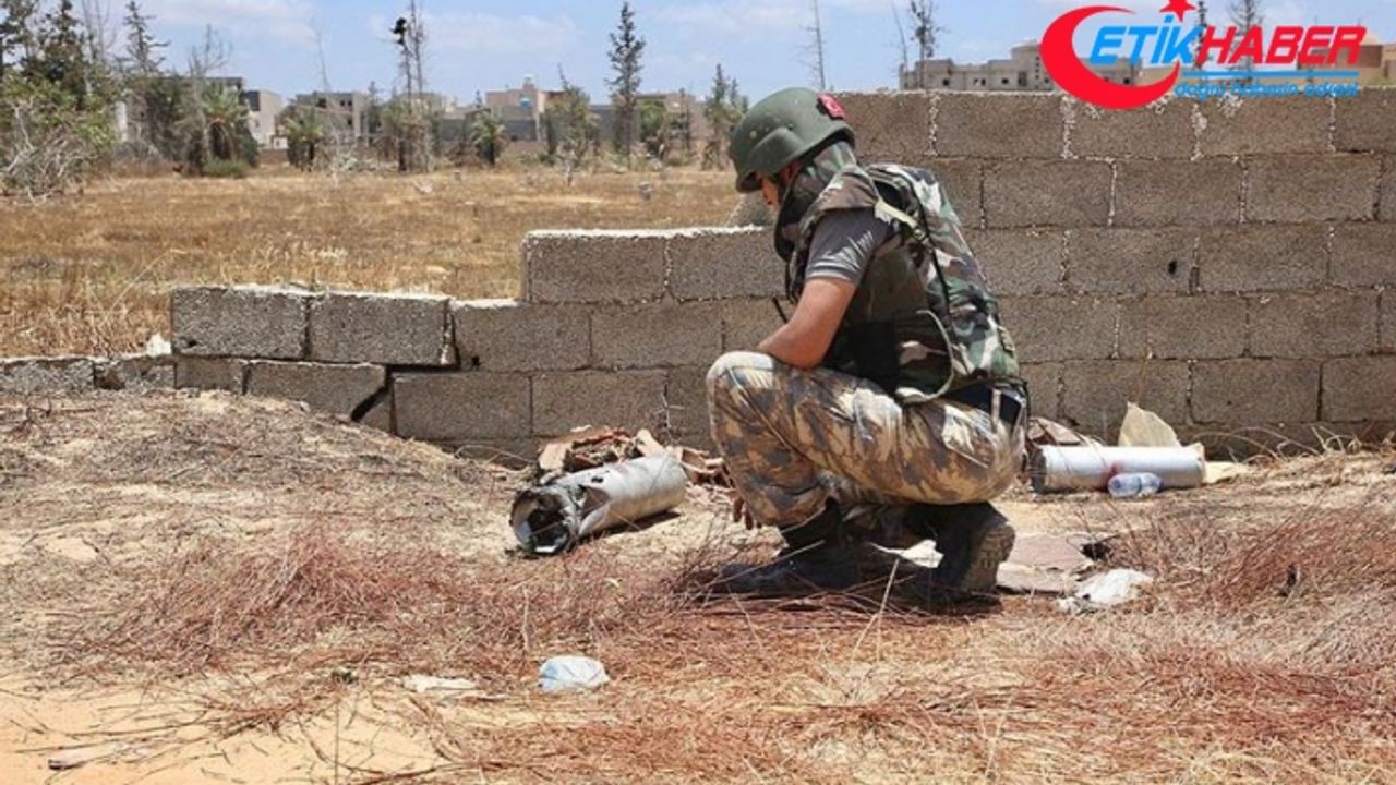 Hafter milislerinin ve paralı askerlerin tuzakladığı patlayıcı ve mayınlar TSK tarafından temizleniyor