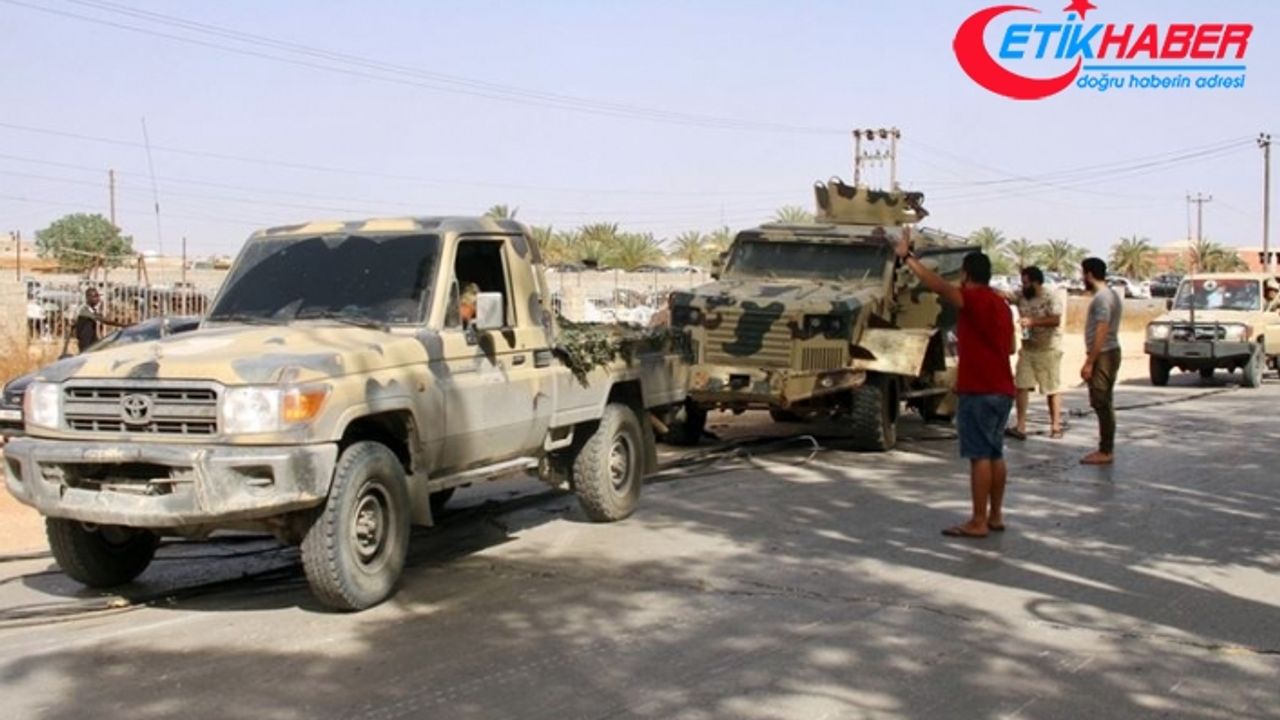 Libya ordusu Sirte'nin batısındaki Vişke beldesinde kontrolü sağladı
