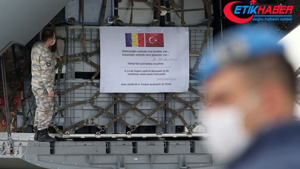Türkiye ikinci kez Çad'a tıbbi yardım malzemesi gönderdi