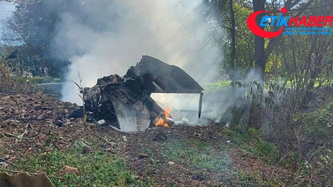 Sırbistan'da savaş uçağı düştü: 1 ölü