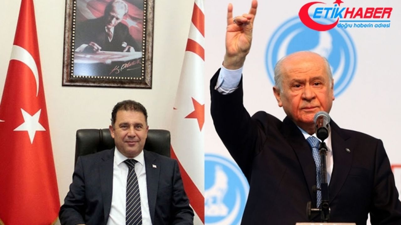 MHP Lideri Bahçeli’den KKTC Başbakanı Saner’e yeni yıl mesajı