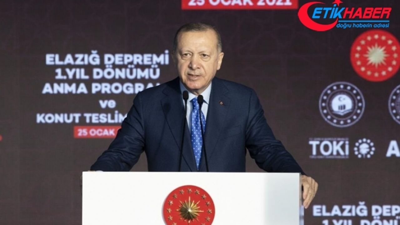 Cumhurbaşkanı Erdoğan: Son 8-9 yılda 1,5 milyon konutun dönüşümünü tamamladık