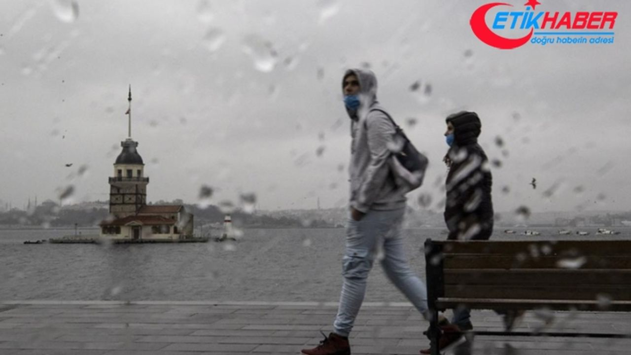 İstanbul'un bazı ilçelerinde yağış etkili oldu