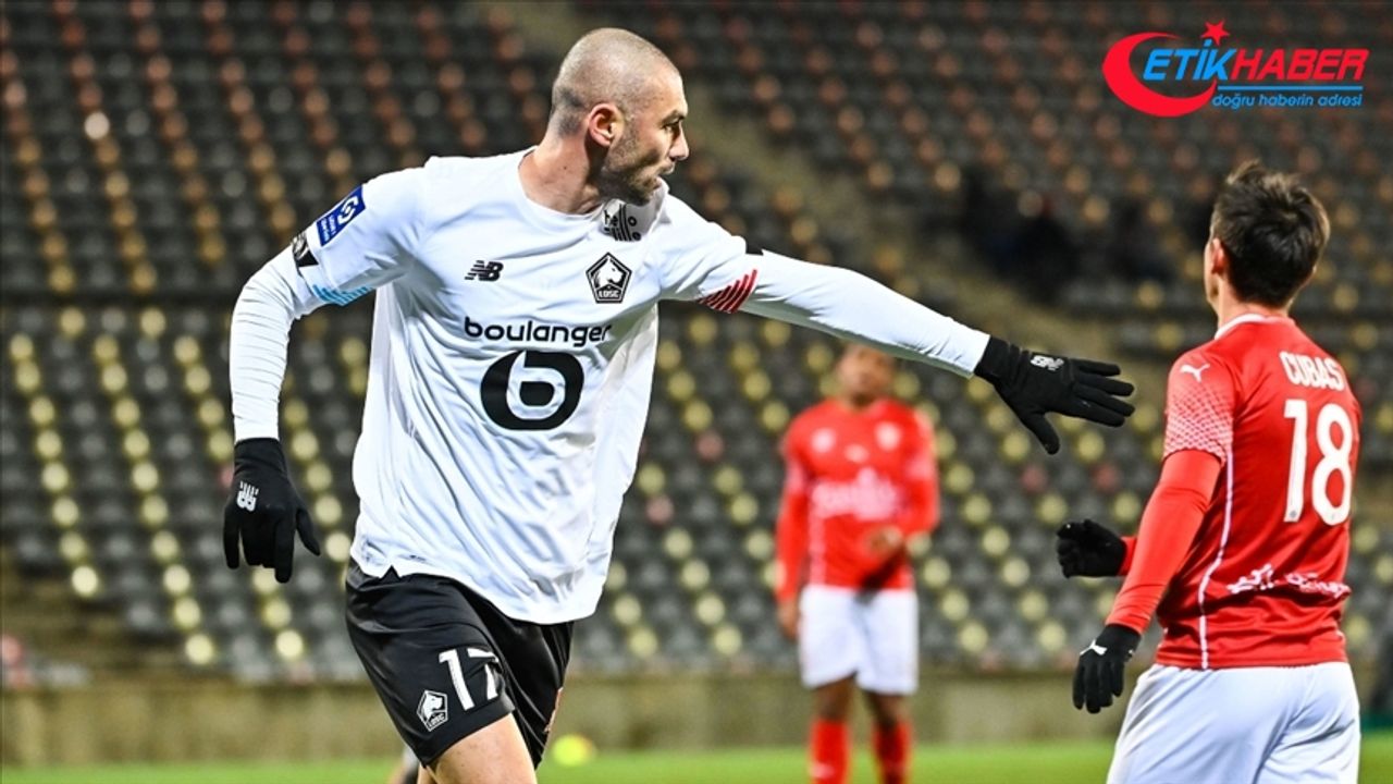 Lille, Burak Yılmaz'ın attığı golle yendi