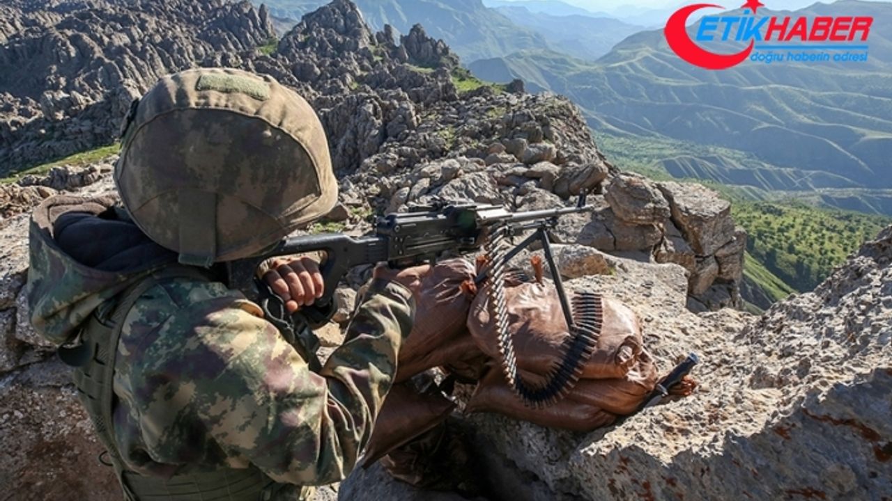 Irak'ın kuzeyindeki Avaşin-Basyan bölgesinde 3 PKK'lı terörist etkisiz hale getirildi