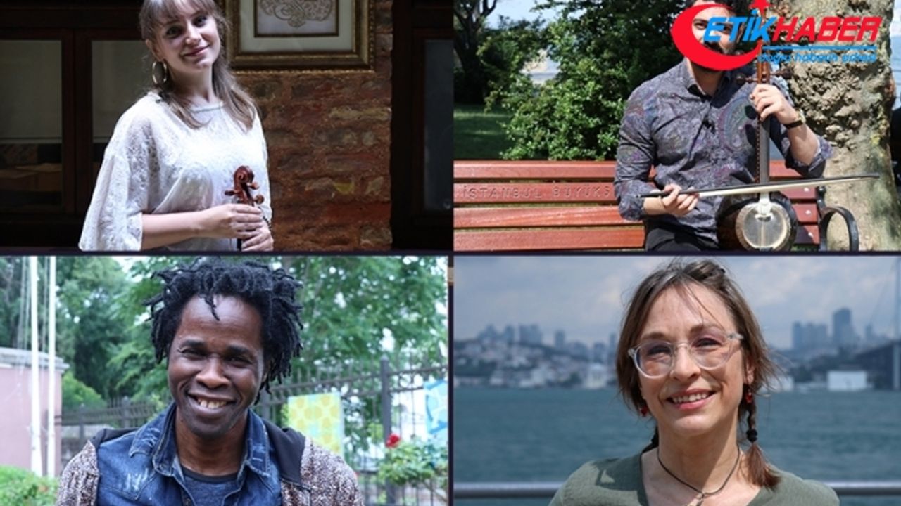 Türkiye'de yaşayan göçmen sanatçılar 'Dünya Mülteciler Günü' için bir araya geldi