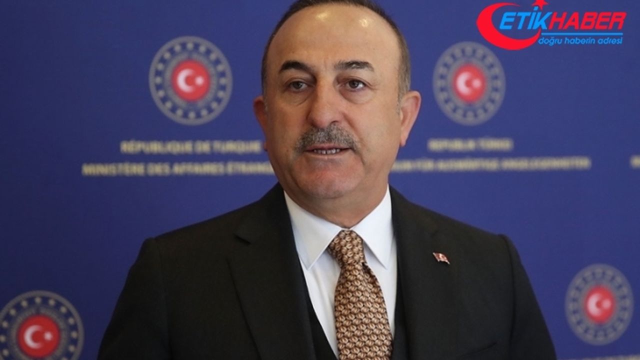 Bakan Çavuşoğlu, uluslararası topluma Kırım'ın yasa dışı ilhakına karşı tek ses olma çağrısı yaptı