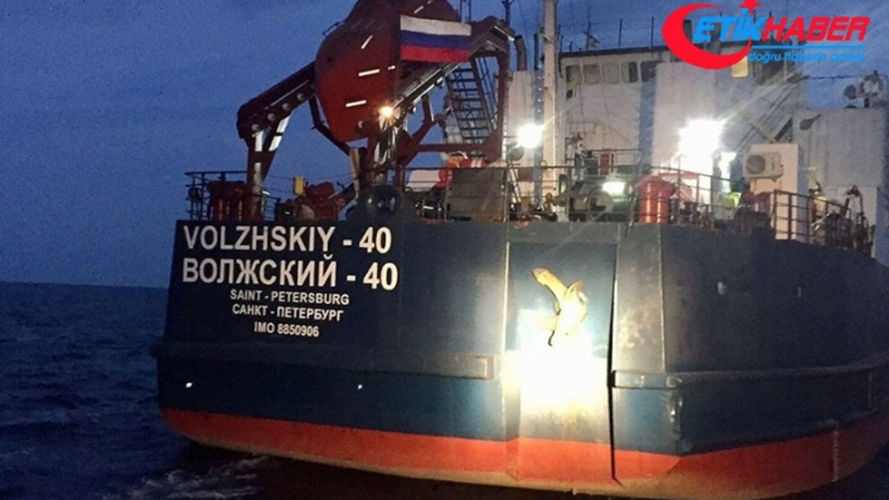 Boğaz çıkışında kuru yük gemisi ile balıkçı teknesi çarpıştı