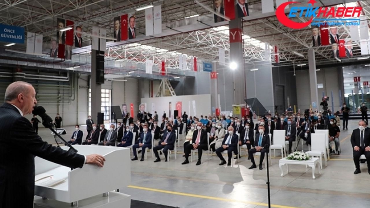 Erdoğan: İHA filomuzu, muharip insansız uçak sistemimizin de devreye girmesiyle dünyanın 1 numarası haline getireceğiz
