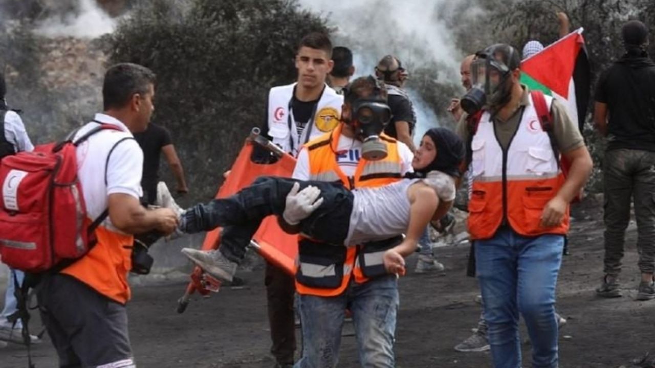 İsrail askerlerinden Nablus’ta Filistinlilere sert müdahale: 217 yaralı