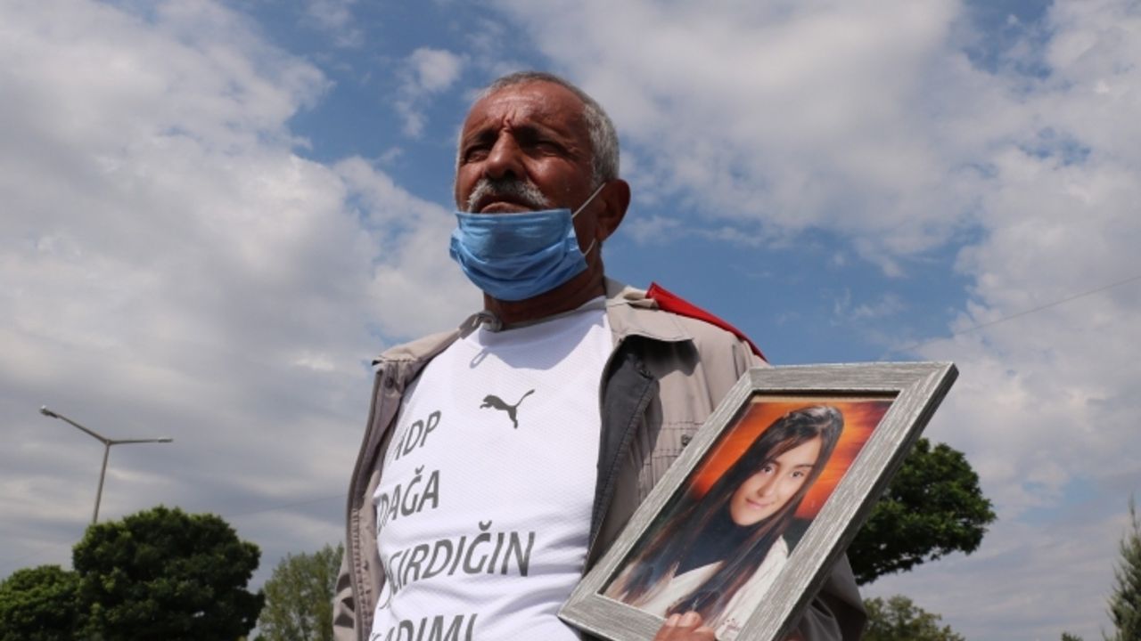 PKK’nın kaçırdığı kızını geri isteyen baba, Ankara’ya yürüyor