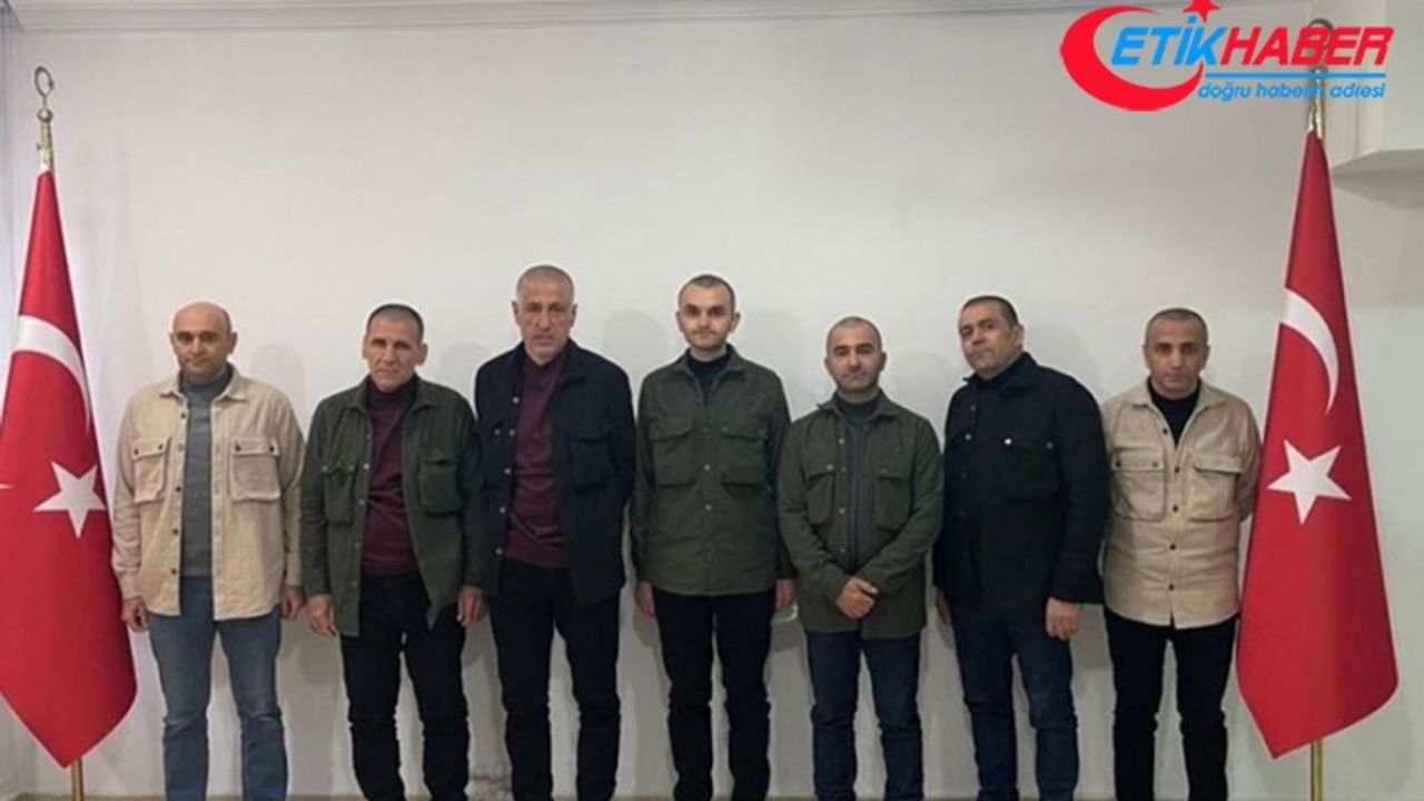 Libya'da yaklaşık 2 yıldır alıkonulan 7 Türk vatandaşı kurtarıldı