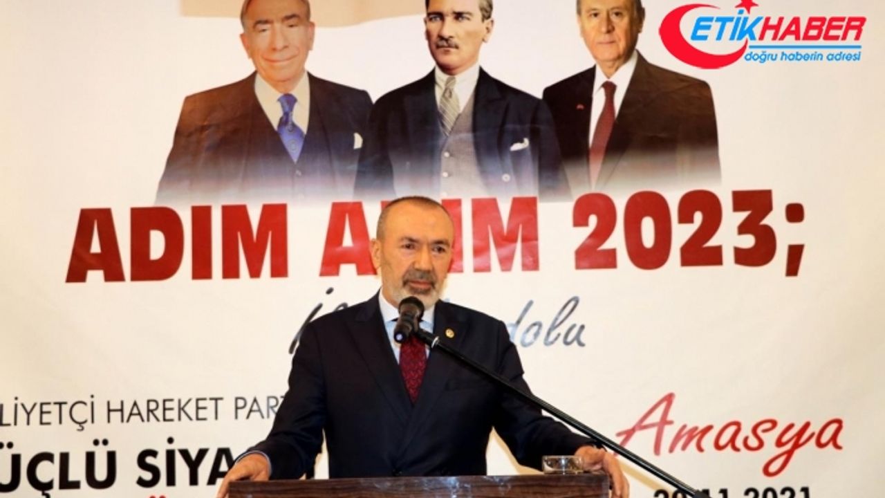 MHP Genel Başkan Yardımcısı Yıldırım, Amasya'da gündemi değerlendirdi