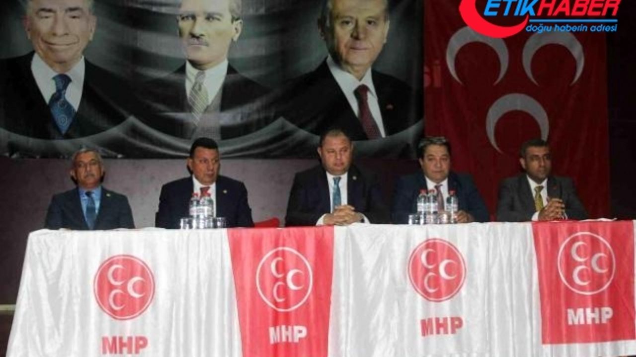 MHP heyeti Adıyaman'da CHP ve İP'e yüklendi