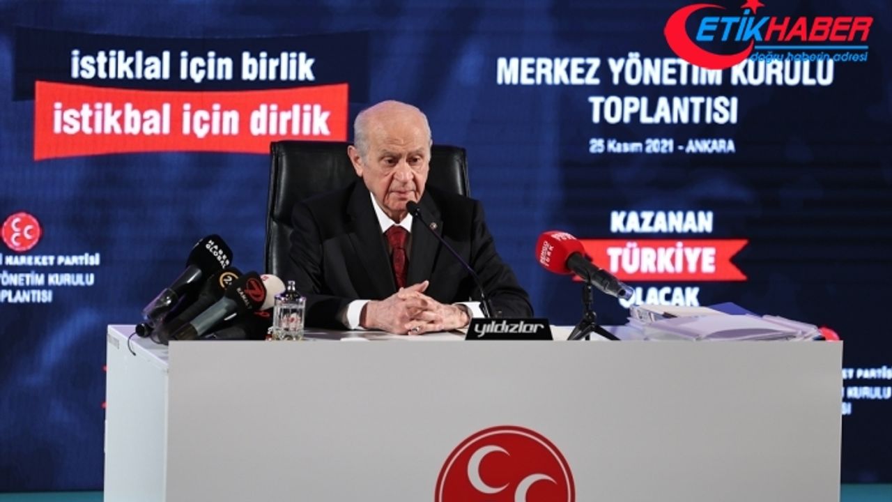 MHP Lideri Bahçeli: Darbe teşebbüsüyle yapamadıklarını dövizle de başaramayacaklardır