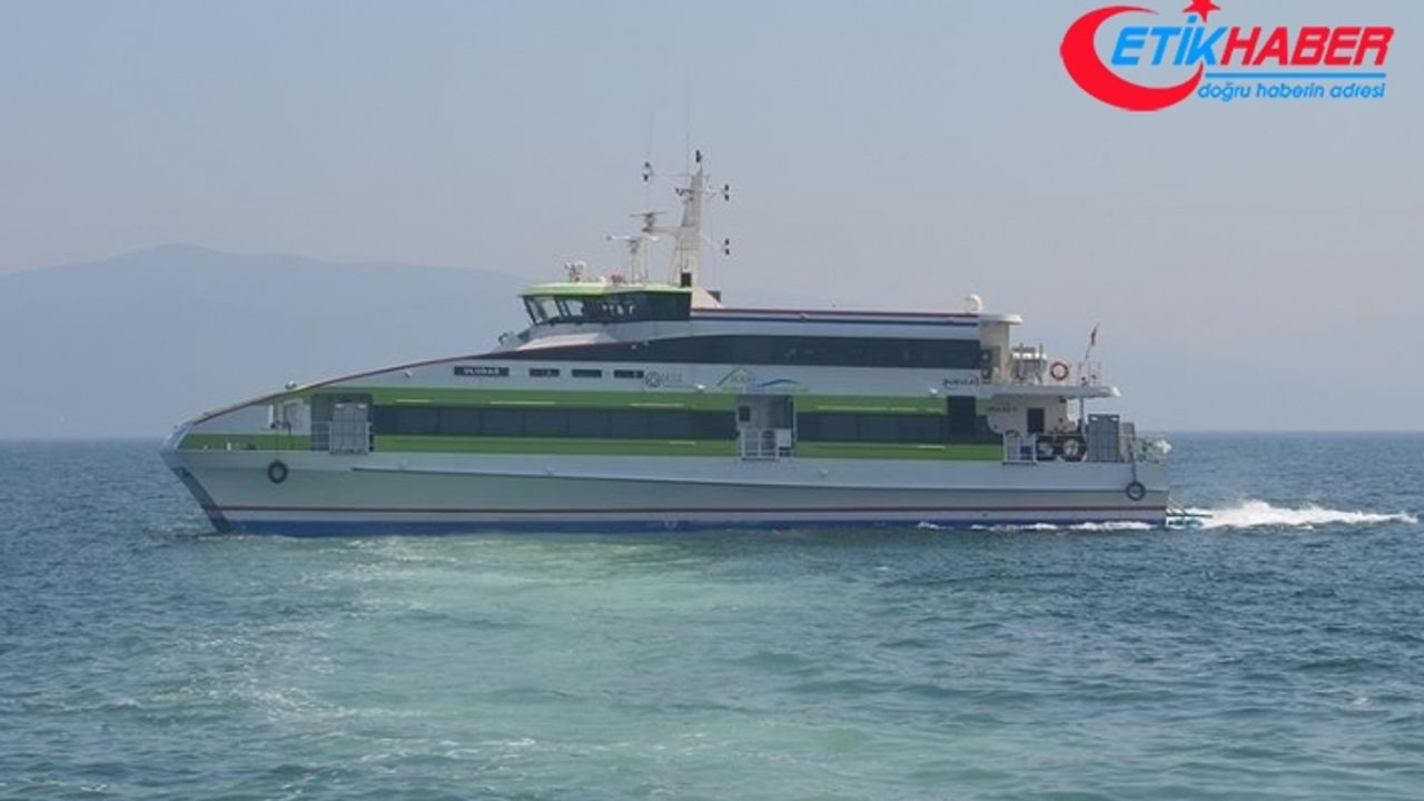 Bursa'da deniz otobüslerinin seferleri iptal edildi