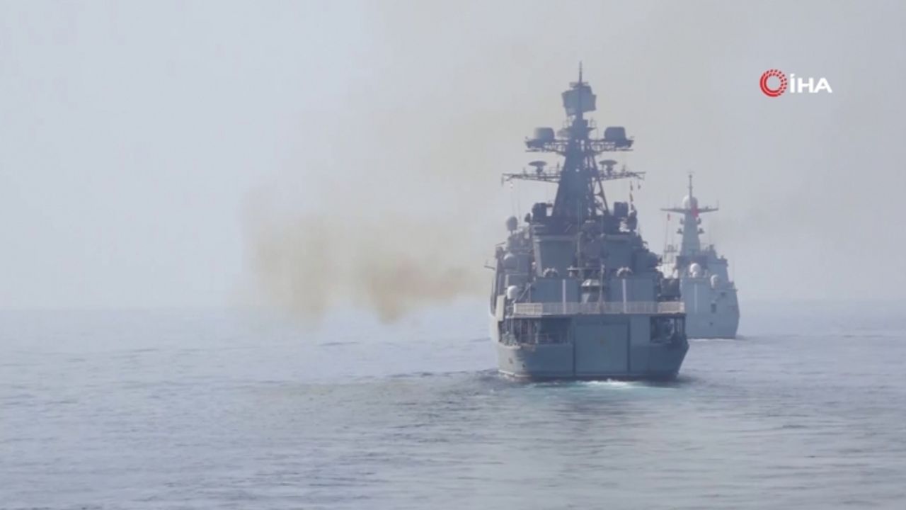 İran, Çin ve Rusya’nın ortak deniz tatbikatı başladı