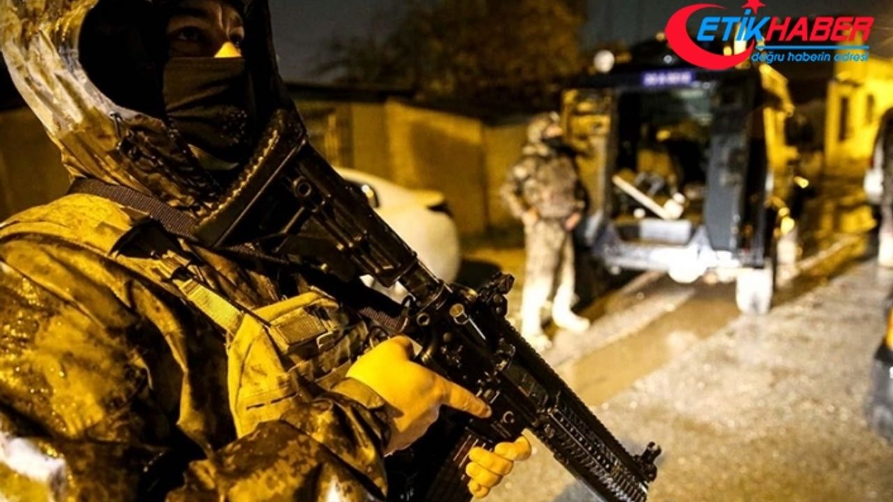 Mersin'de terör örgütü DEAŞ'e yönelik 'Pençe-2' operasyonu düzenlendi