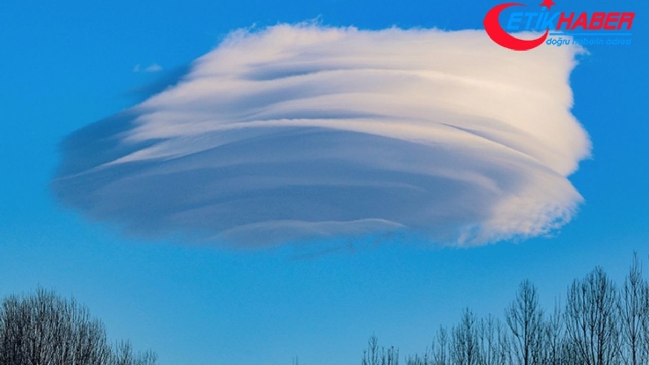 Meteoroloji Uzmanı Macit, Van'daki mercek bulutunu yorumladı: Çok nadir bir doğa olayı