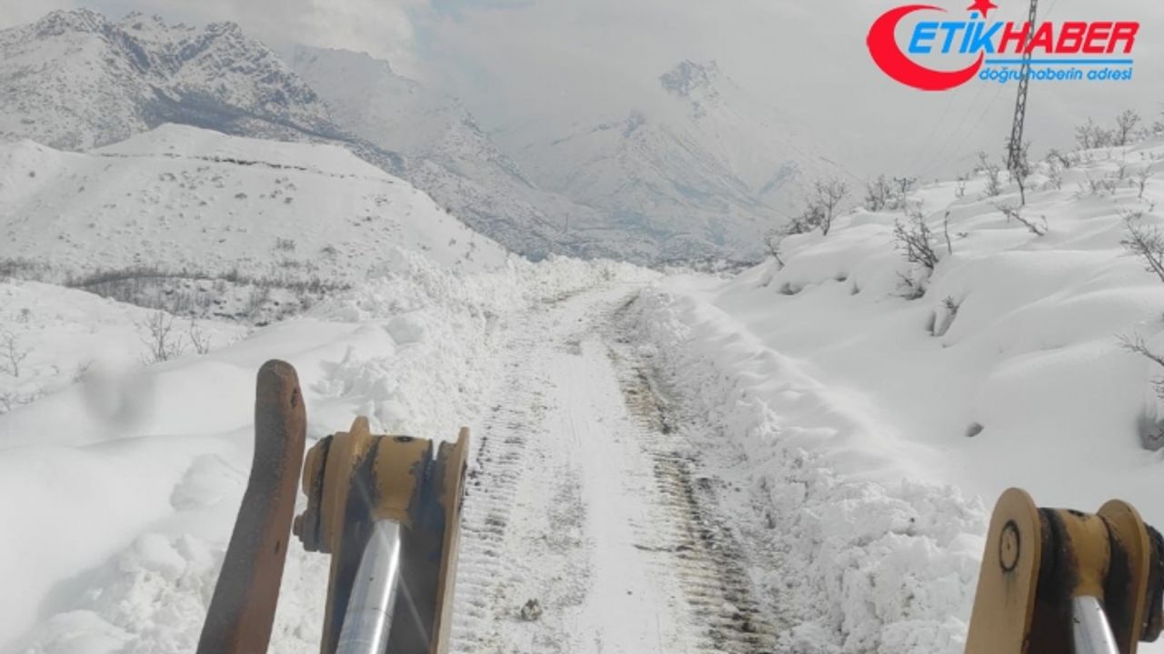 Şırnak’ta kar esareti: 19 köy ve 11 mezra yolu ulaşıma kapandı