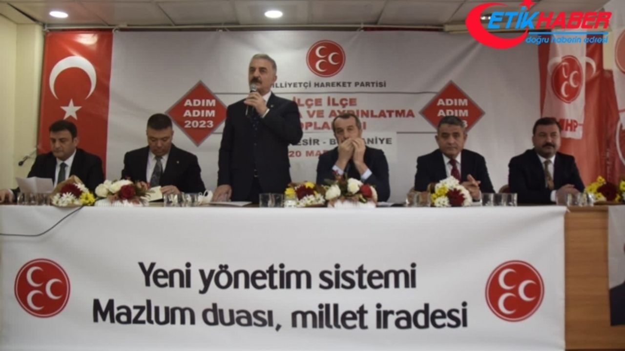 MHP'li Büyükataman: Kılıçdaroğlu CHP’sinin gerçek yüzünü milletimize anlatmak her bir Türk Milliyetçisinin görevidir.