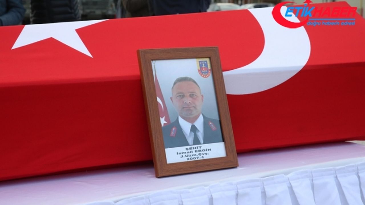 Şehit Uzman Çavuş İsmail Ergin için Tokat'ta tören düzenlendi
