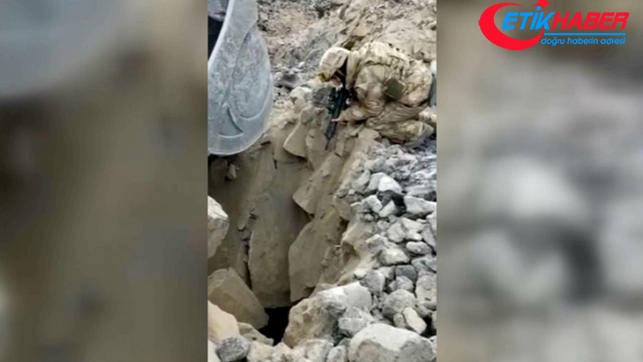 Ağrı Dağı kırsalında 11 teröristin etkisiz hale getirildiği operasyonun yeni görüntüleri ortaya çıktı