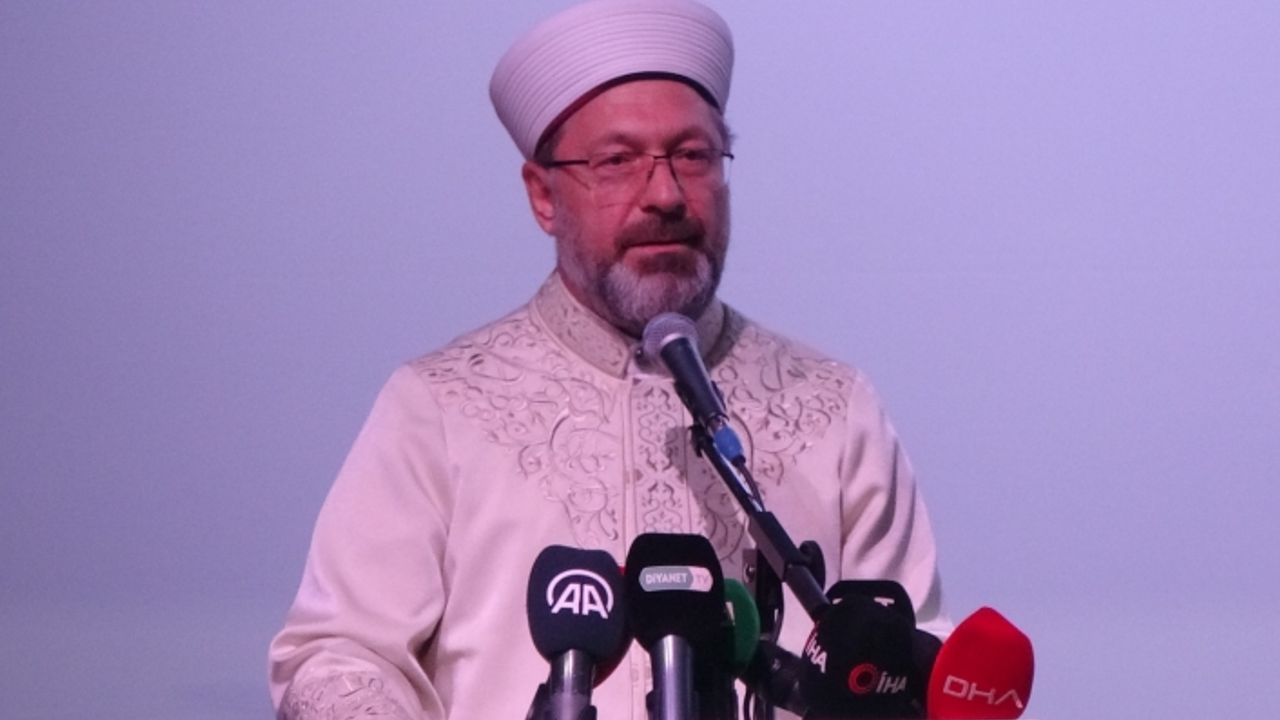 Diyanet İşleri Başkanı Erbaş: "Dünyada her dört saniyede bir insan açlıktan ölüyor”