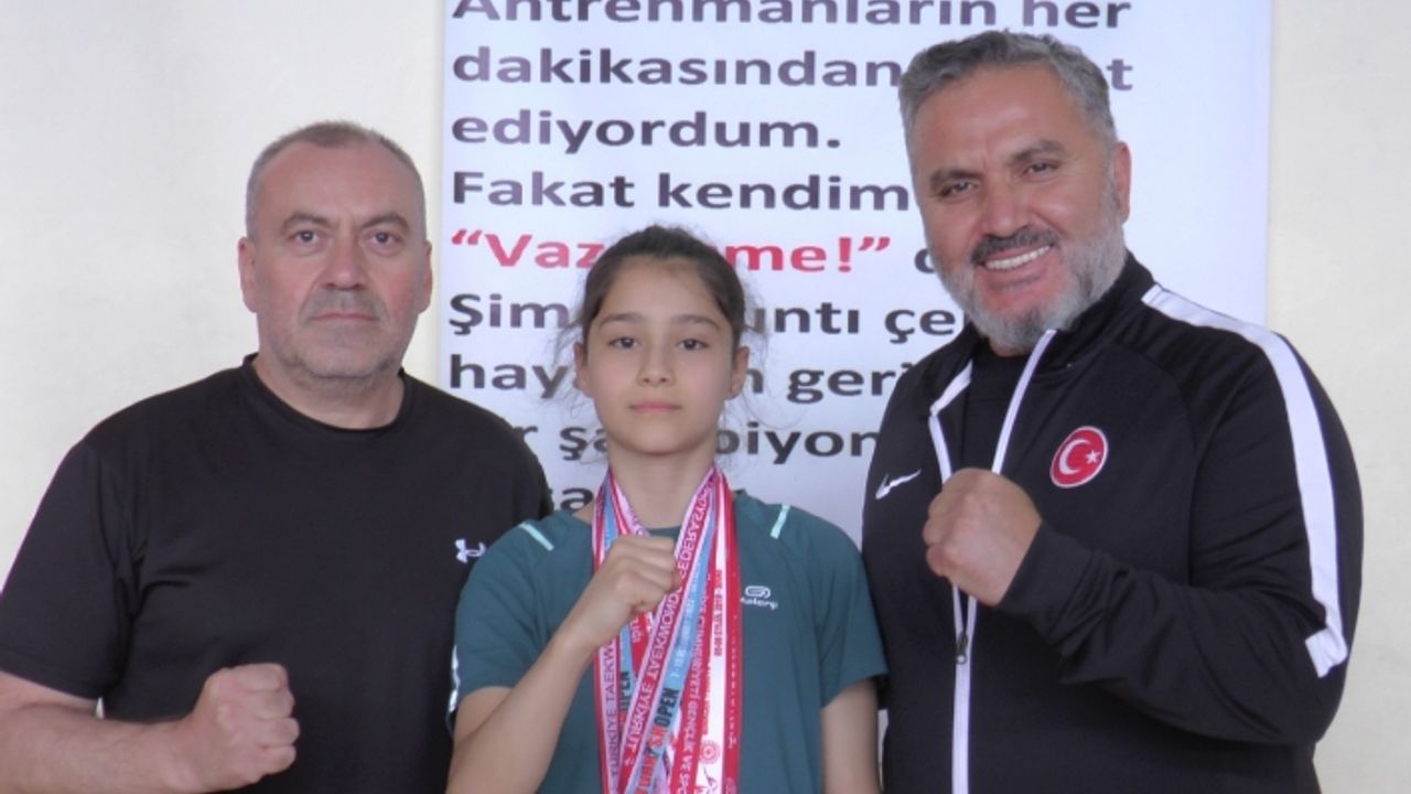 Türkiye şampiyonu Eda’nın hedefi dünya şampiyonluğu