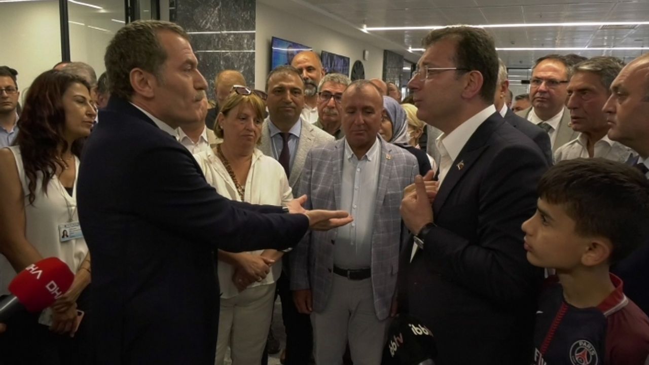 İBB Başkanı İmamoğlu ile Zeytinburnu Belediye Başkanı Arısoy arasında gerginlik