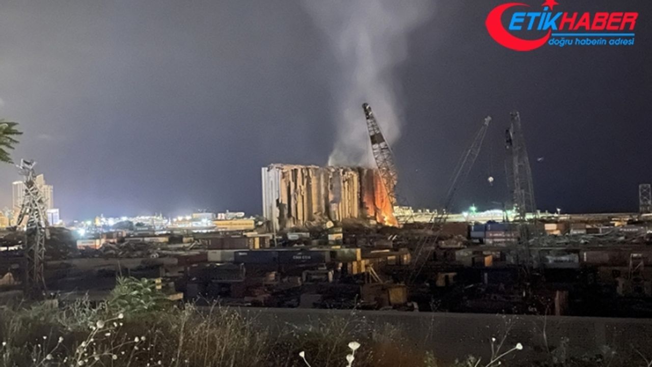 Lübnan'daki liman patlamasının sembolü silo, her an yıkılabilir