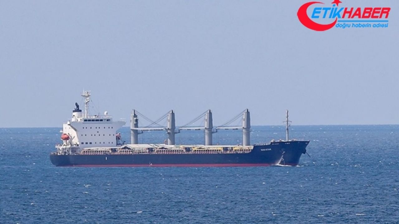 Odessa'dan gelen 'Navi-Star' gemisi İstanbul Boğazı'nın Karadeniz girişine ulaştı