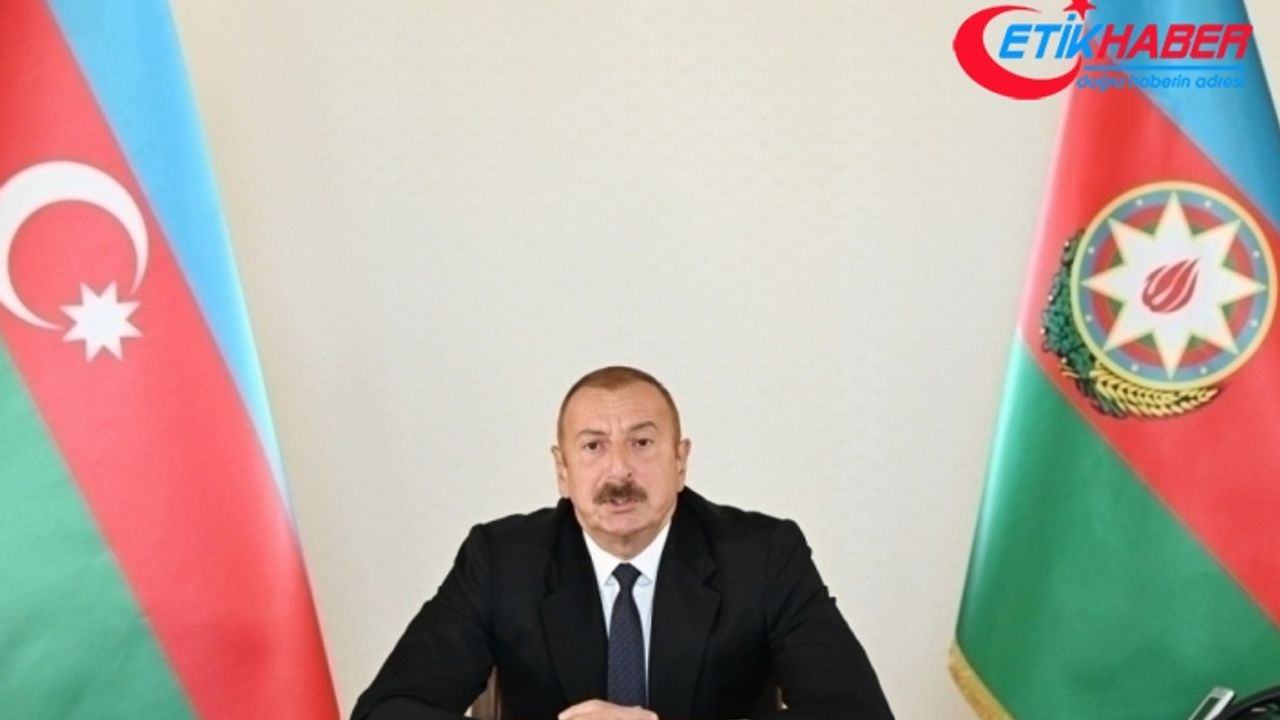 Aliyev: “Ermenistan’ın barış istemediğini ve hala intikamcı fikirlerle yaşadığını görüyoruz”