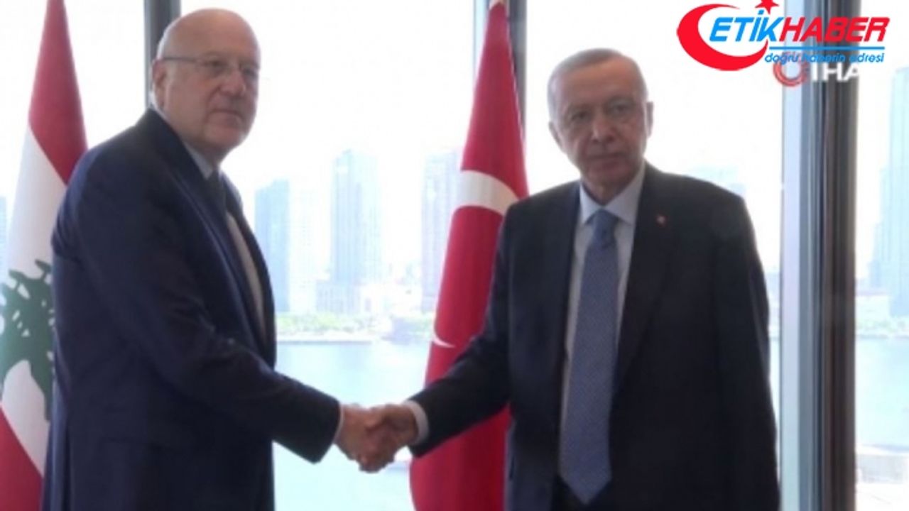 Cumhurbaşkanı Erdoğan, Lübnan Başbakanı Necip Mikati’yi kabul etti