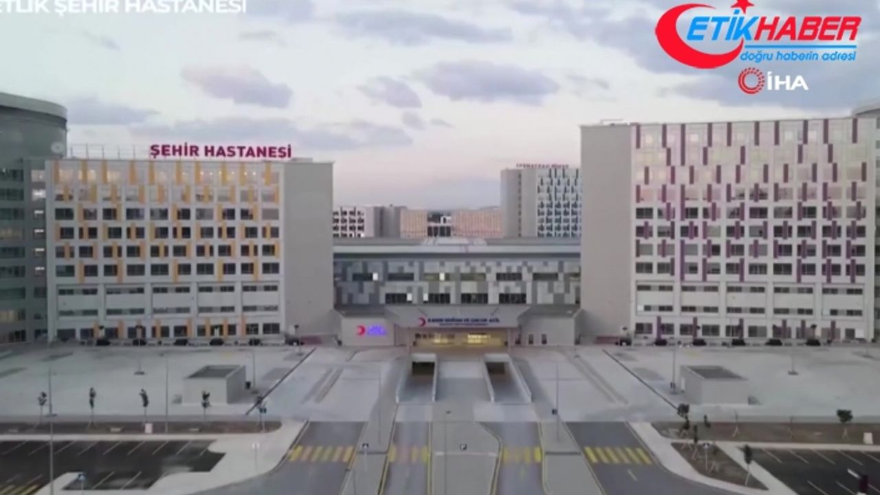Cumhurbaşkanı Erdoğan’ın duyurduğu Türkiye’nin en büyüğü Etlik Şehir Hastanesi yarın açılıyor