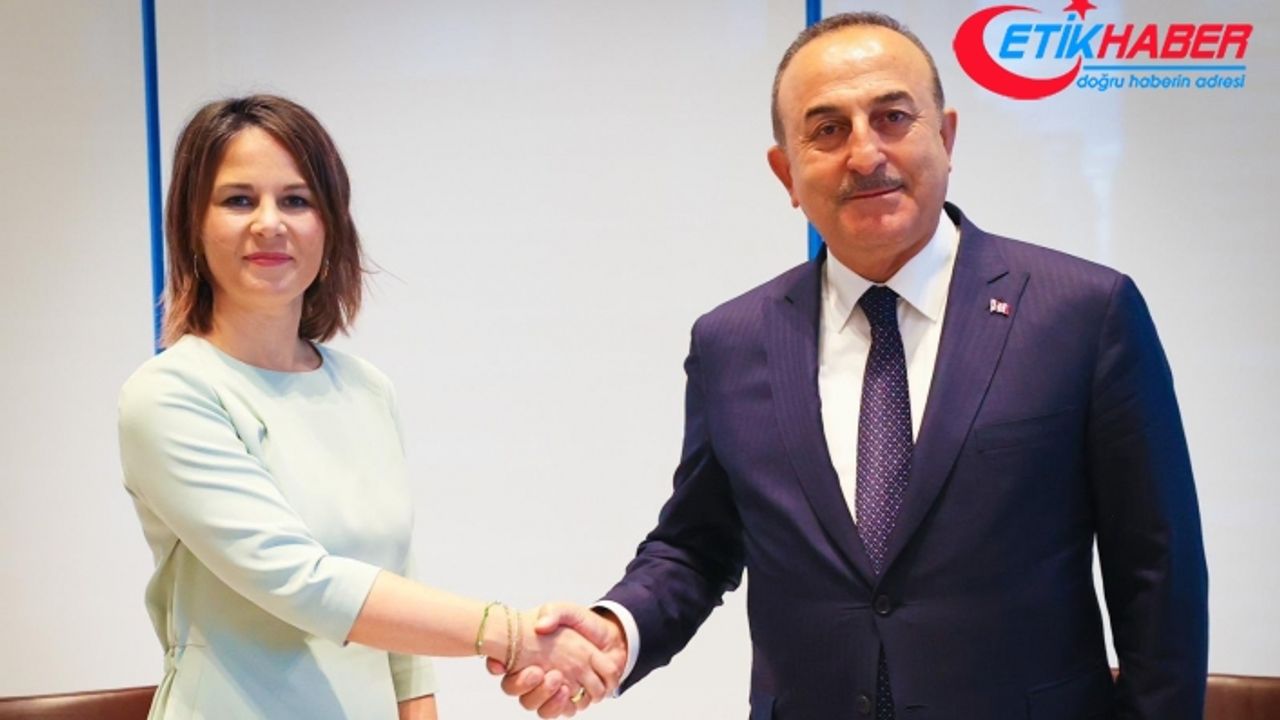 Dışişleri Bakanı Çavuşoğlu, Almanya Dışişleri Bakanı Baerbock ile görüştü