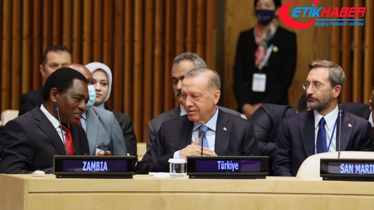 Erdoğan, BM Vesayet Konseyi’nde düzenlenen Eğitimin Dönüştürülmesi Zirvesi’nde konuştu